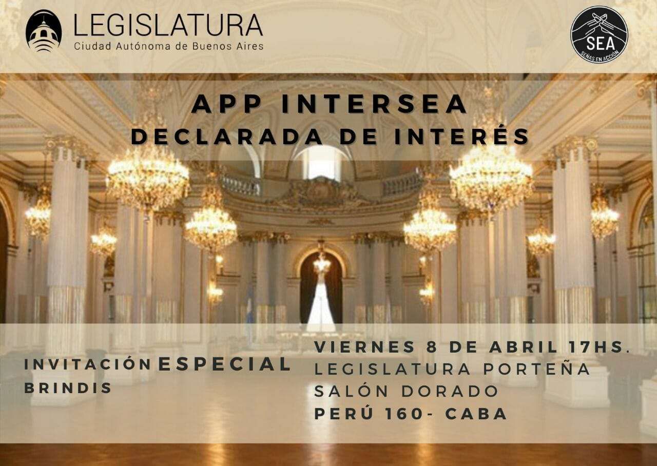 Presentación de InterSEA en la Legislatura Porteña